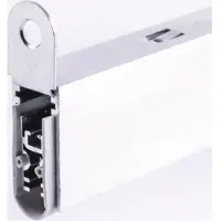 Ellen Autom.Türbodendichtung EllenMatic Soundproof 1 stg.L.833mm B.15mm Alu.blk silber