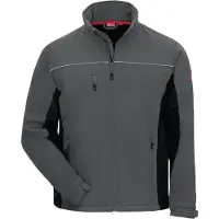 Nitras Softshelljacke MOTION TEX LIGHT Größe M grau/schwarz
