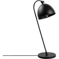Opviq , Hochwertige Tischlampe, Schwarz und Gold, 18 x 26 x 54 cm | Metallkörper, E14 Fassung, max. 40 W, IP20 | Elegantes, industrielles Design für moderne Räume.