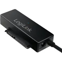 Logilink AU0050, HDD, SSD, Serial ATA II, Serial ATA III, 1.8,2.5,3.5", USB 3.2 Gen 1 (3.1 Gen 1) Type-A, Schwarz, 5 Gbit/s