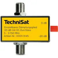 Technisat Einstelbares Dämpfungsglied mit F-Buchse
