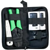 EFB Elektronik GmbH Werkzeugset Netzwerktechnik Hirose, 4-teilig, mit Tasche, Dieses Werkzeugset eignet sich ideal