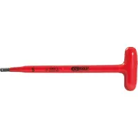 Ks Tools T-Griff-Innensechskant-Stiftschlüssel mit Schutzisolierung, 11x200mm