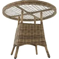 TecTake Aluminium Rattan Sitzgruppe Zürich wetterfest und UV-beständig