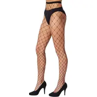 TecTake Netzstrumpfhose mit grossen Maschen