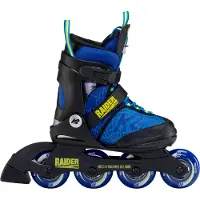 K2 Skates RAIDER PRO Inline Skates Jungen blau - gelb Größe EU: 29 - 34
