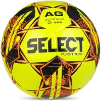 Select Flash Turf V23 Kunstrasenball - Gelb / Rot | Größe: 4