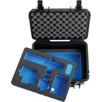 B&W outdoor.case Type 2000 - Hartschalentasche für Actionkamera / Zubehör - Polypropylen - Schwarz