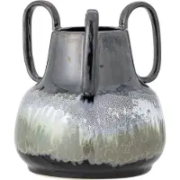 Creative Collection Kreative Sammlung Selim Vase | Schwarz | Steinzeug | 82056980