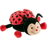 Schaffer 4342 Plüsch Marienkäfer Bolle 15 cm Rot/Schwarz