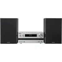 Kenwood M-918DAB Heim-Audio-Mikrosystem 100 W Aluminium, Schwarz
