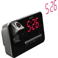 Denver Radiowecker mit Projektion - Digitaler Wecker - FM-Radio - Doppelalarm - CRP618 - Schwarz