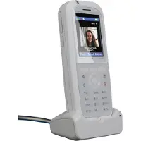 AGFEO DECT 77 IP - Schnurloses Erweiterungshandgerät - mit Bluetooth-Schnittstelle - IP-DECTBluetooth 4.1 - weiß