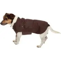 Croci Spa Montreal raincoat for dogs brown 25cm