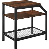 TecTake - Bijzettafel Plymouth industrial dark - 404275