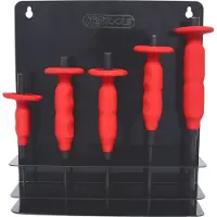 Ks Tools Splintentreibersatz mit Handschutzgriff, 5-tlg 3-8mm