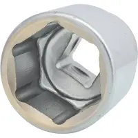 Ks Tools 911.1050, Buchse, 1", Metrisch, 1 Kopf/Köpfe, 50 mm, Chrom-Vanadium-Stahl