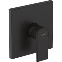 Hansgrohe Fertigmontageset Vernis Shape UP-Brause-Einhebelmischer, 1 Verbr., mattschwarz