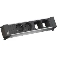 Bachmann POWER FRAME Medium 2x Schutzkontakt 2x ABD