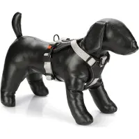 Karlie Art Sportiv Premium Y-Geschirr - Hundegeschirre - Nylon - Grau - 53-65x2,5 cm