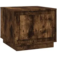 vidaXL Couchtisch Räuchereiche 51x50x44 cm Holzwerkstoff
