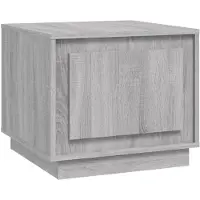 vidaXL Couchtisch Grau Sonoma 51x50x44 cm Holzwerkstoff