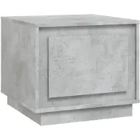 vidaXL Couchtisch Betongrau 51x50x44 cm Holzwerkstoff