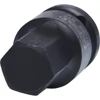 Ks Tools 1/2" Kraft-Bit-Stecknuss Innensechskant, kurz, 17 mm, 911.0909