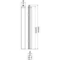 Deko-light Feuchtraumleuchte Tri Proof Motion IP65 1145mm 24,5W 2500lm 4000K Weiß