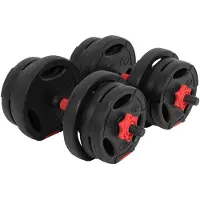 XQ Max 20 kg Kurz- und Langhantel - 3-in-1 - verstellbar