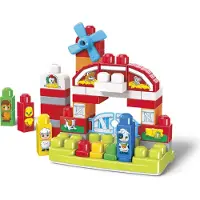 Mega Bloks Bloks Musikspaß-Bauernhof mit Geräuschen (46 Teile)