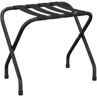 vidaXL Gepäckablage Schwarz 56x40x49 cm