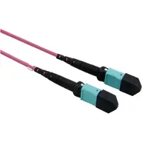 Value MPO-Trunk-Kabel 50/125µm OM4, MPO/MPO, TYPE A, violett, 3 m