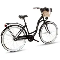 GOETZE Style 28", Stadtrad, Erwachsene, Weiblich, Senkrecht, 45,7 cm (18"), Schwarz