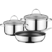 Siemens HZ9SE030 Topf/Pfannen Set, 2 Töpfe + 1 Pfanne