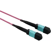 Value MPO-Trunk-Kabel 50/125µm OM4, MPO/MPO, TYPE A, violett, 10 m