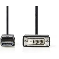 Nedis Videokabel DVI-D (M) bis DisplayPort (M)