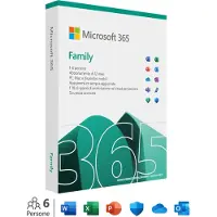 Microsoft 365 Family | 12 Monate | 6 Benutzer | Windows, Mac, Android und iOS