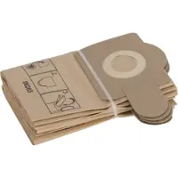 Bosch Papierfilterbeutel für PAS 11-21, PAS 12-27, PAS 12-27 F