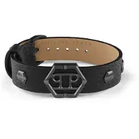 Philipp Plein Armband in Schwarz | Gr.: onesize