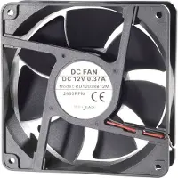 TRU COMPONENTS Axiallüfter 24 V/DC 111 m³/h (