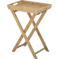 Bloomingville Blooming Ville Adlene Tablett Tisch | Natur | Bambus | 82052187