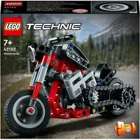 LEGO 42132 Technic Chopper Abenteuer-Bike, 2-in-1 Bausatz, Motorrad-Spielzeug, kreatives Geschenk für Jungen und Mädchen ab 7 Jahren, Fahrzeug-Set