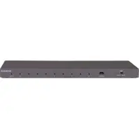 Marmitek Split 618 UHD 2.0 - HDMI-Splitter 4K 60 Hz - 1 Eingang / 8 Ausgänge, HDMI, 8x HDMI, 3840 x 2160 Pixel, Schwarz, 4K Ultra HD, 36 Bit