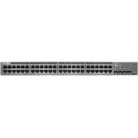 Juniper Networks EX3400 48-port 10/100/1000BaseT, 4 x 1/10G SFP/SFP+, 2 x 40G QSFP+, redundant fans, back-to-front airflow, 1 AC PSU JPSU-150-AC-AFIincluded (optics sold separately) (EX3400-48T-AFI)
