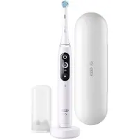 Oral-B iO 4210201362982, Erwachsener, Rotierende Zahnbürste, Tägliche Pflege, Tiefenreinigung, Zahnfleischpflege, Sensibel, Whitening, Weiß, Weiß, Rund