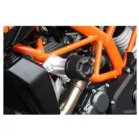 GSG Mototechnik GSG STURZPAD-SATZ DUO, KIT SILBER YAMAHA YZF 750 R 93-98 Silber
