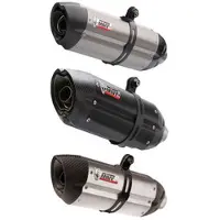 MIVV Suono Auspuffsystem mit EG-BE S/O 4-1 BL - GSX-R600/750 06-07