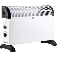 Auronic Konvektorheizung 2000W Weiß - 3 Heizstufen 750/1250/2000W - Kompakt & Geräuschlos