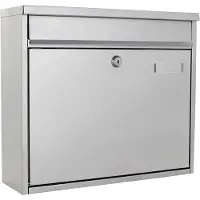 Profirst Mail PM 120 Briefkasten silber